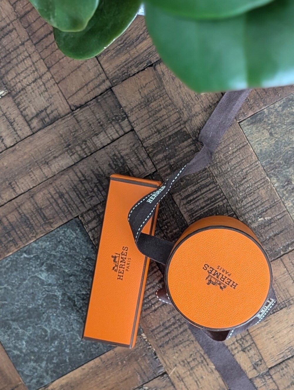 Hermes Orange  Accessories Box Set